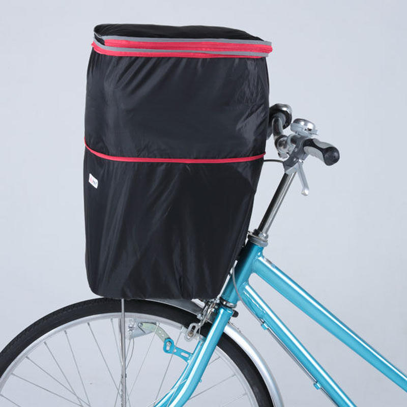 ２段式 自転車 前カゴカバー インナー付 傷付き防止 水抜き穴 おしゃれ フロントバスケッ