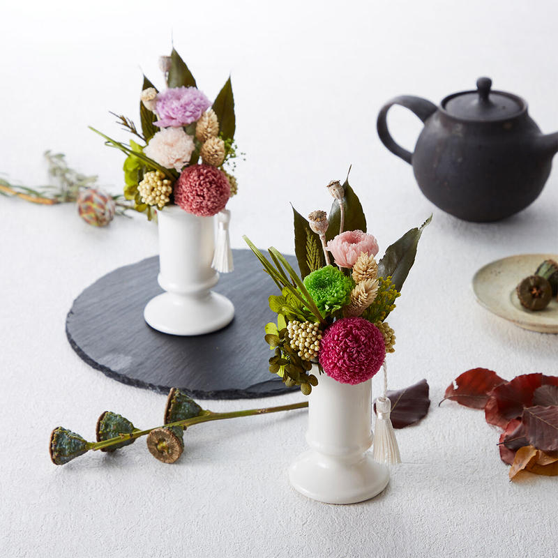 仏花 プレミアム菊 2種類 フラワーギフト茶和花 京都宇治 仏花 プレミアム菊 2種類 フラワーギフト茶和花 京都宇治