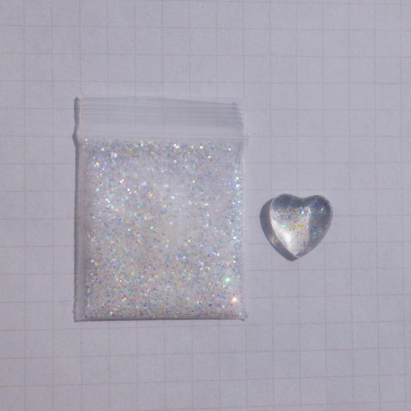 多色ラメ ホログラム グリッター シアー マルチカラー クリア パウダー Cheree