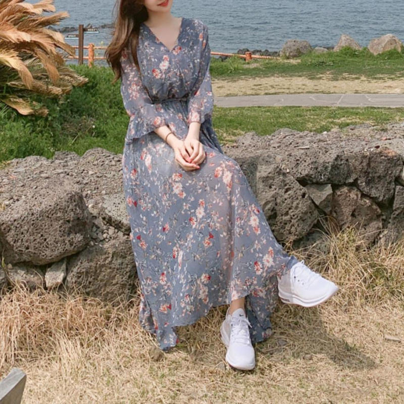 デイジーシフォンマキシワンピ Cherie Mimi