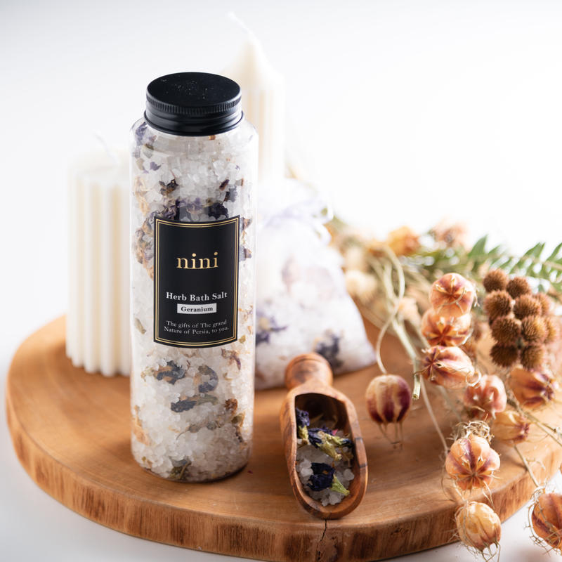 即納 Nini ハーブバスソルト ゼラニウム Cheval 即納 Nini ハーブバスソルト ゼラニウム Cheval