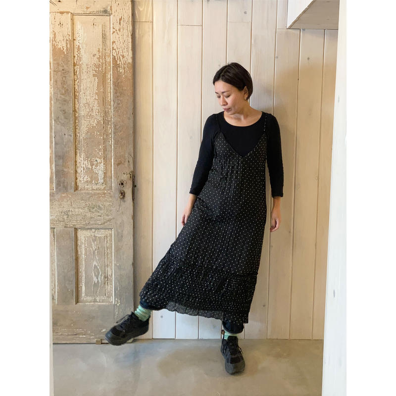 代引き人気 キャミワンピ キャミソールワンピース アンビデックス Iki Ambidex ロングワンピース