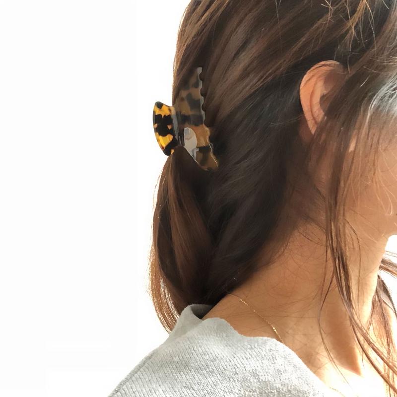 べっ甲ヘアクリップ Chou Chou Fil