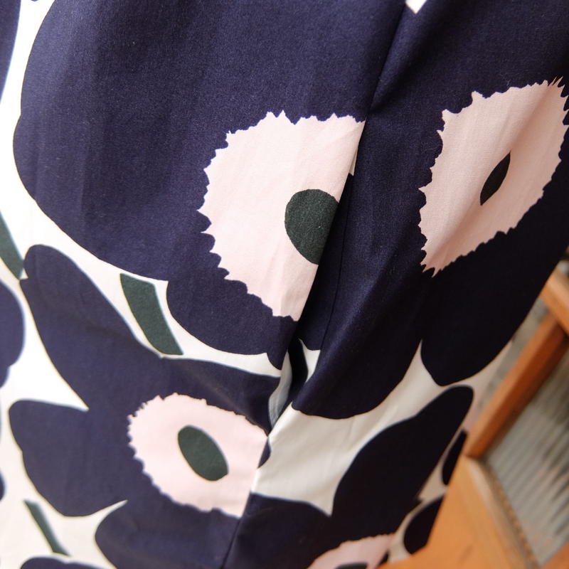 マリメッコ Marimekko Pieni Unikko 七分袖ワンピース 大きいサイズ