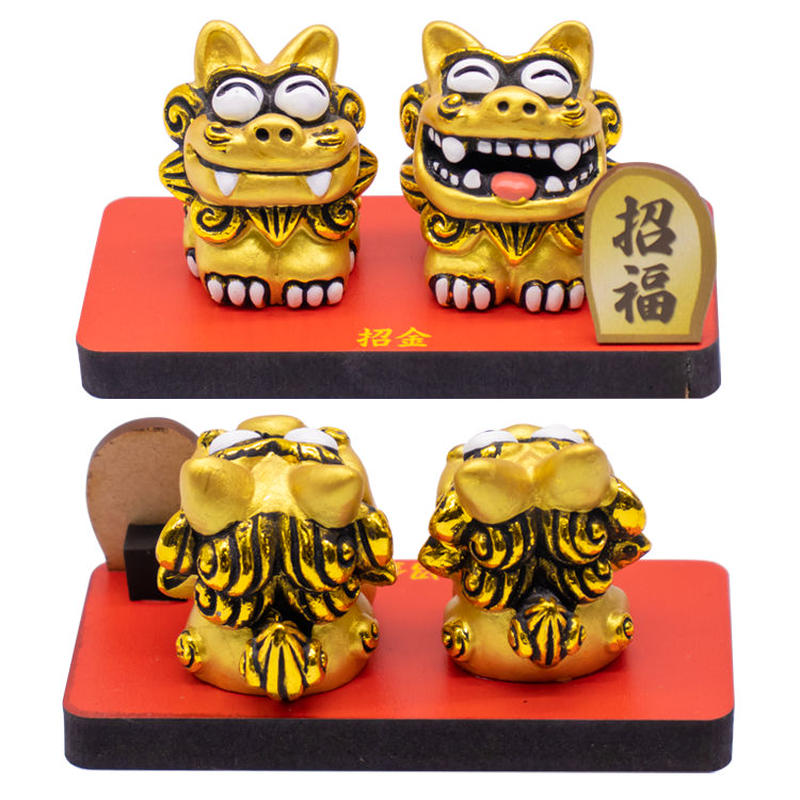 福招金 シーサー 置物 沖縄土産 お土産 魔除け 厄除け お守り 玄関 雑貨 通販