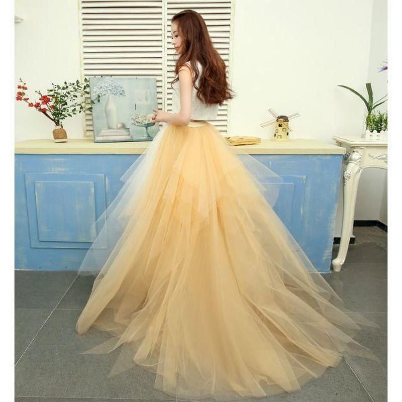 セパレート カラードレス 多色あり 組み合わせ自由 ドレスワンピース結婚式 発