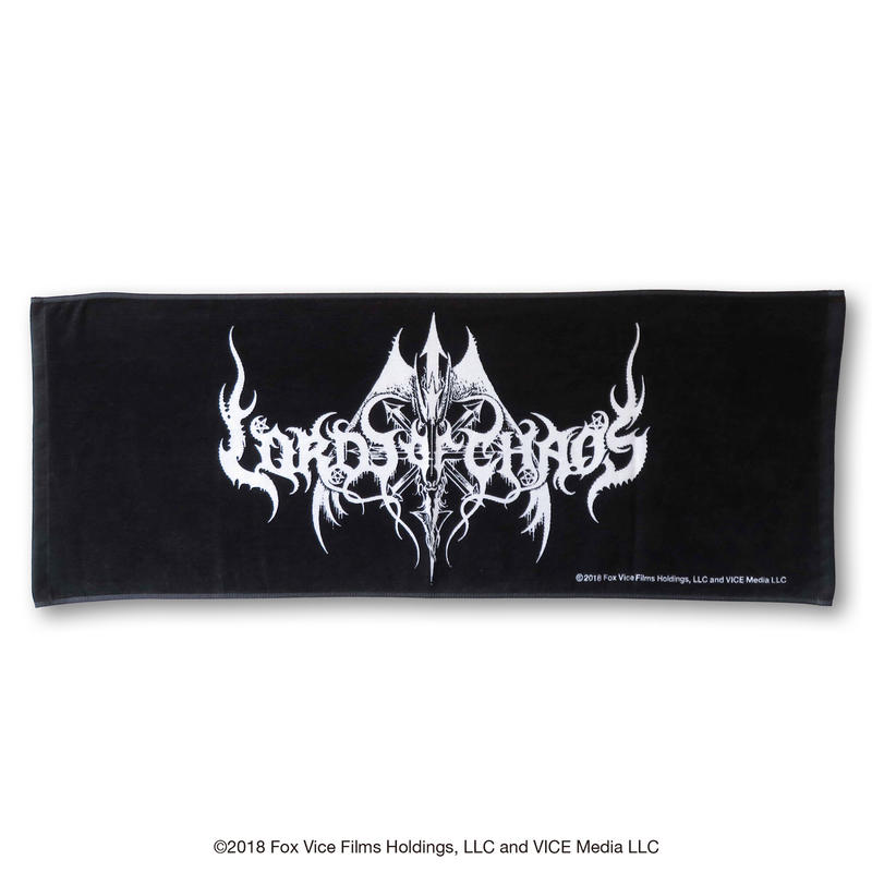 ロード オブ カオス エンブレムロゴ 漆黒のタオル ロード オブ カオス Cine