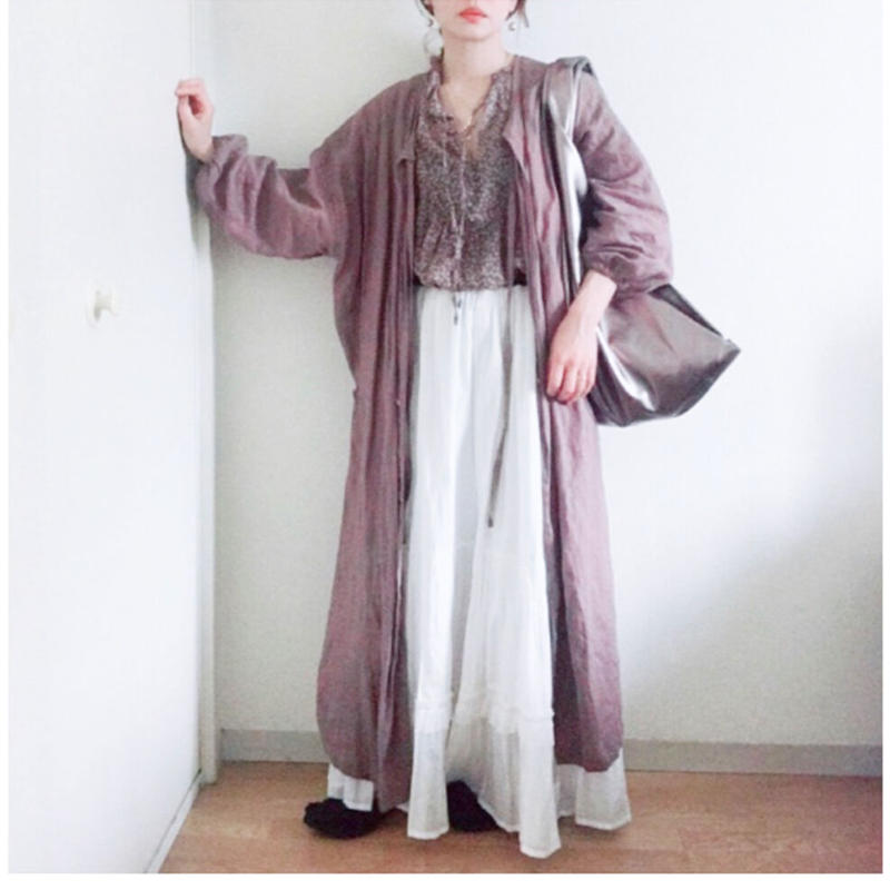 青山有紀さん tokyodress boutique コラボ割烹着ドレス