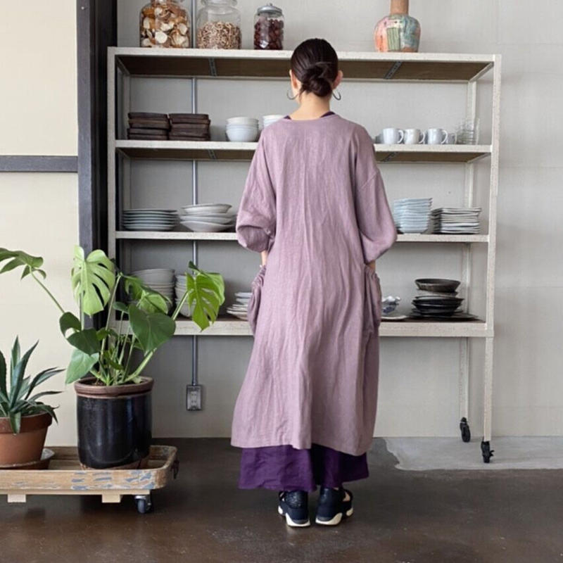 青山有紀さん tokyodress boutique コラボ割烹着ドレス