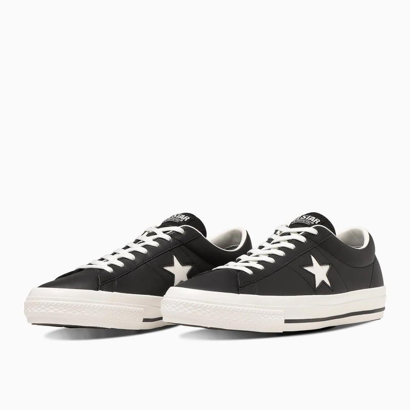 converse one star black and white
