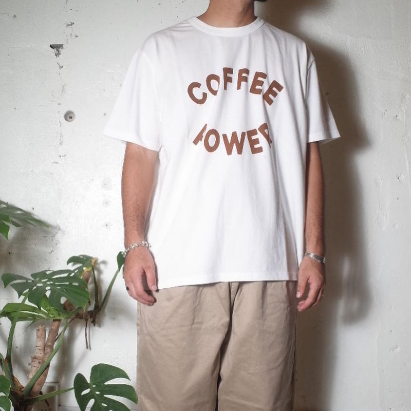 Lサイズ TACOMA FUJI RECORDS COFFEE POWER TEE ネペンテス