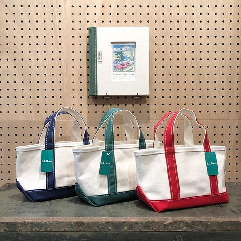 L L Bean Boat Tote Bag Open Top Mini 幸地商