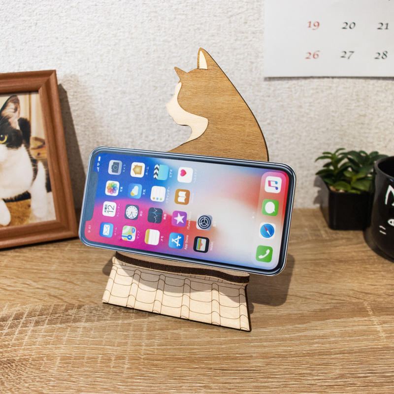 振り返り猫 スマホスタンド Cocozakka ココザッカ Online Shop 振り返り猫 スマホスタンド Cocozakka ココザッカ Online Shop