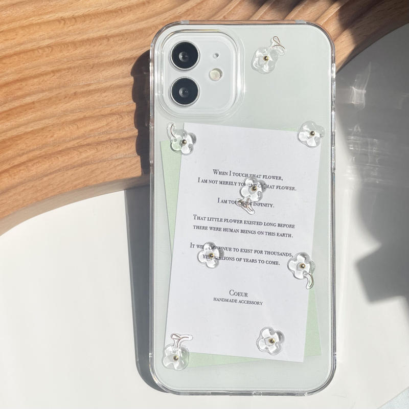 Mini Flower Iphoneケース Coeur