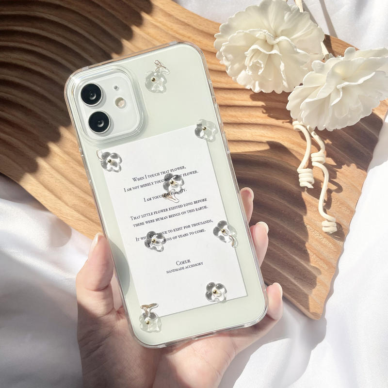 Mini Flower Iphoneケース Coeur