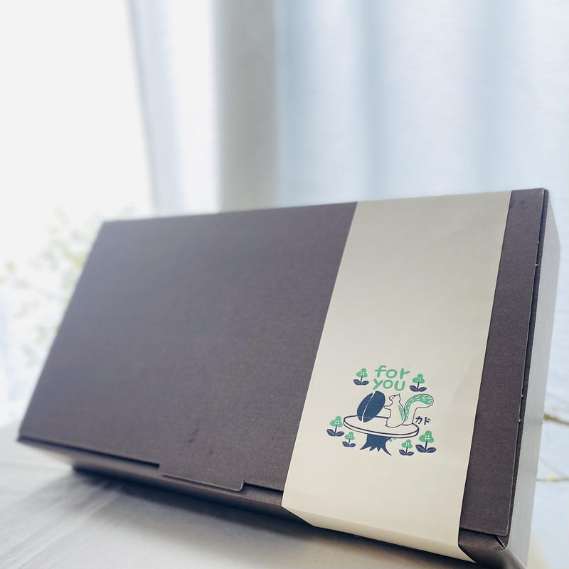 プレゼント用 コーヒー豆or粉100g 2種giftbox 珈琲 カド