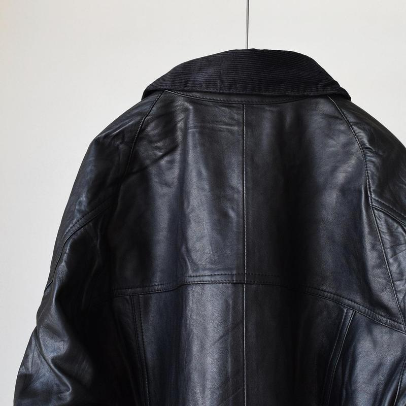 YOUSED】 REMAKE LEATHER DRIVERS JACKET