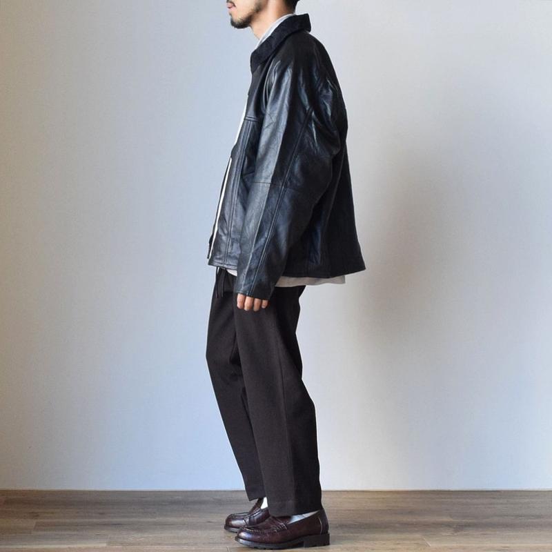 YOUSED】 REMAKE LEATHER DRIVERS JACKET