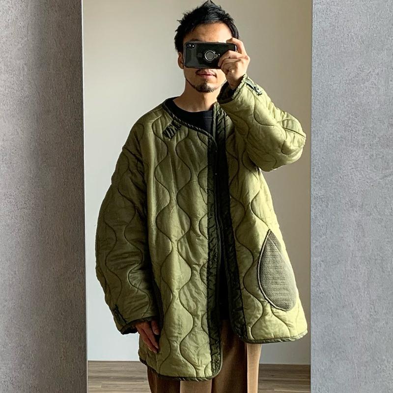 Military Deadstock アメリカ軍 M 65フィッシュテールパーカー ライナー