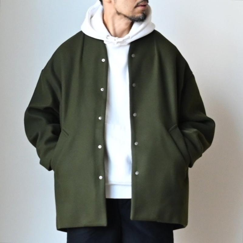 予約商品】KELEN NO COLLAR EGG JACKET “RIOT” ケレン ノーカ...