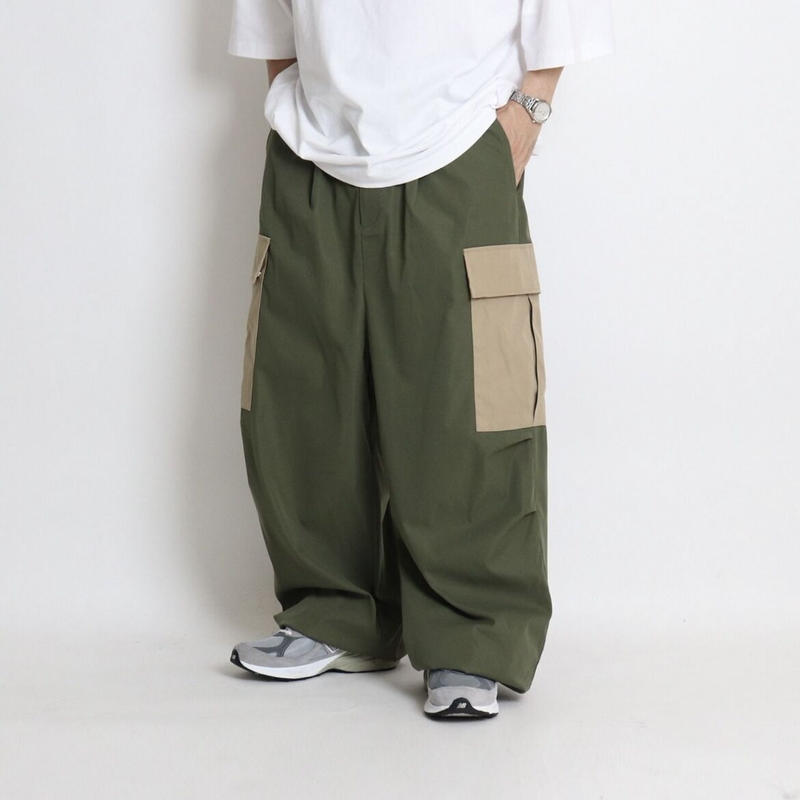 ワイドカーゴパンツ ベージュ Confirm Umeda コンファーム 梅田 Il
