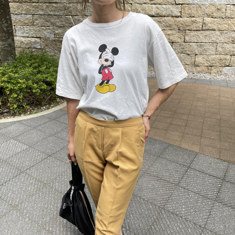 目隠しミッキーｔシャツ Copine