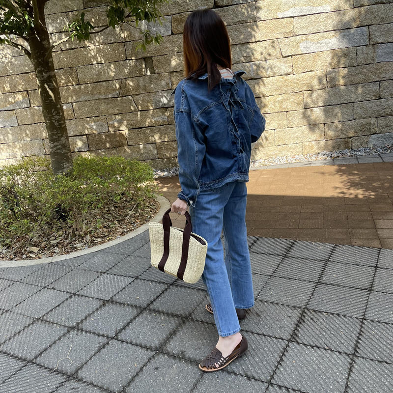 バックレースデニムジャケット | COPINE バックレースデニムジャケット | COPINE