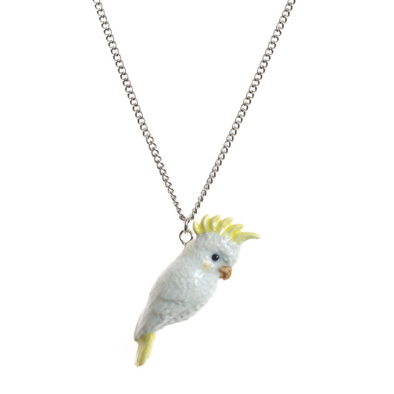 再入荷 Andmary 動物インコウネックレス プレゼント Coquettepsris