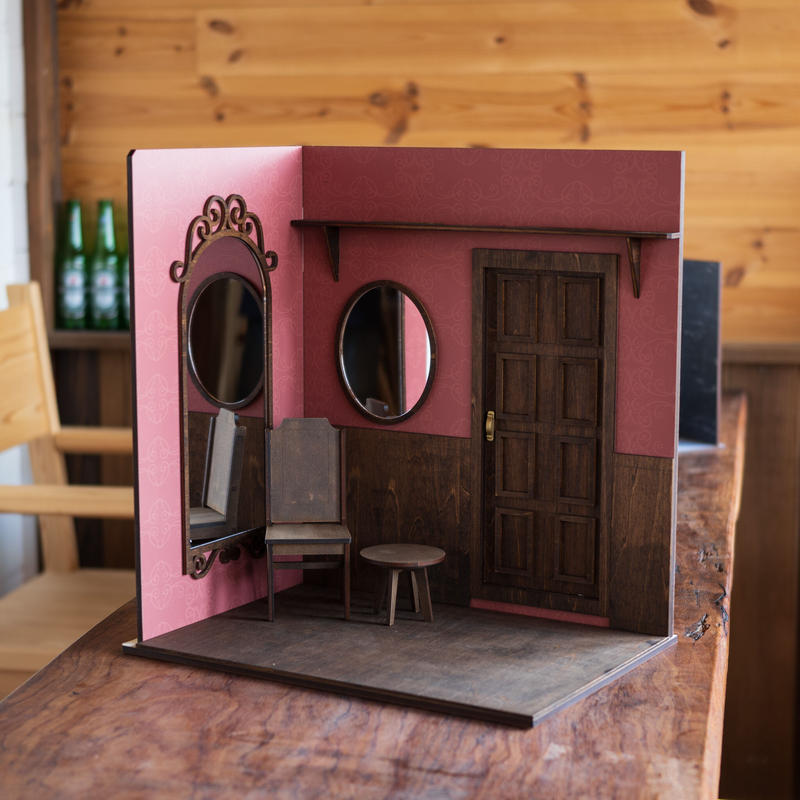 1 6スケールドールハウス洋館鏡の部屋古い感じの壁紙 Kkcompany Com 1 6スケールドールハウス洋館鏡の部屋古い感じの壁紙 Kkcompany Com