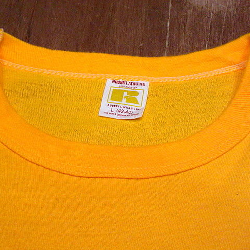 ビンテージ70 S Robert Crumb イラストプリントtシャツ黄 Size L 0