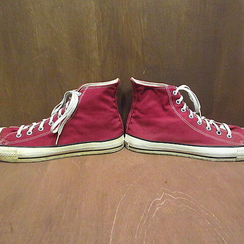 ビンテージ90's○MADE IN U.S.A. CONVERSEオールスターHI マルーン ... ビンテージ90's○MADE IN U.S.A. CONVERSEオールスターHI マルーン ...