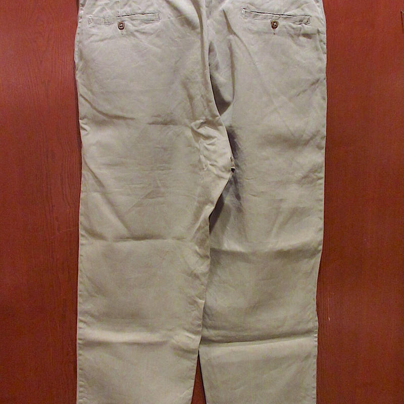 ビンテージ50's○U.S.ARMYボタンフライチノトラウザーズ実寸W102cm
