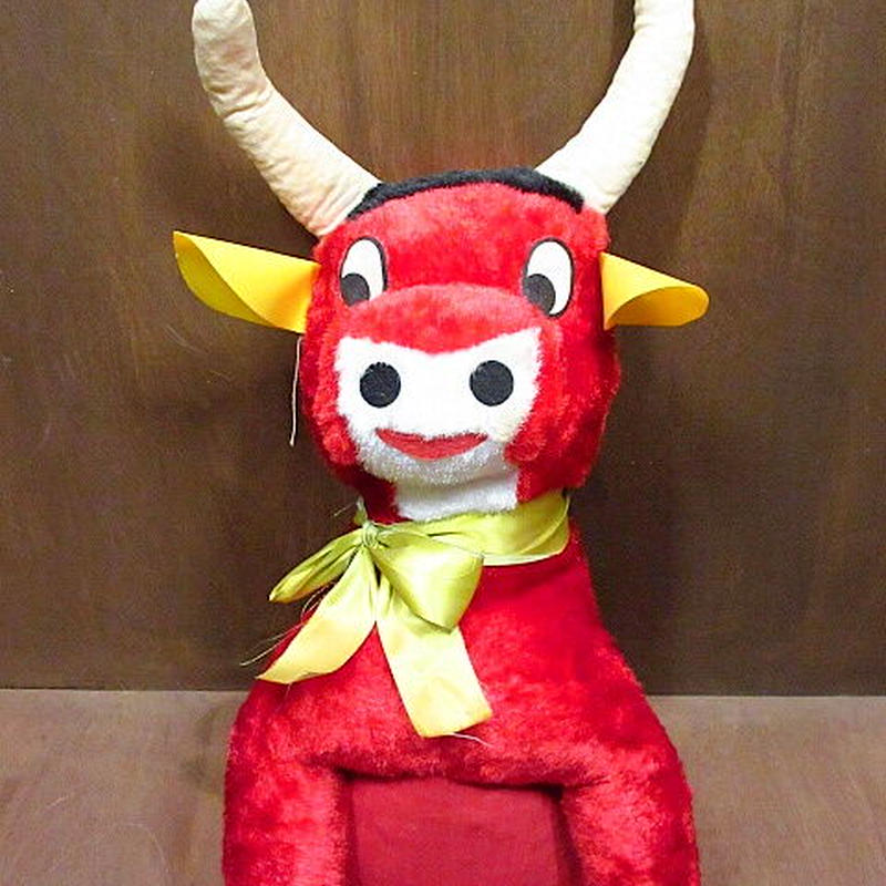 ビンテージ60 S Canatoy カウドール n7 Doll ウシ牛ぬいぐるみプ