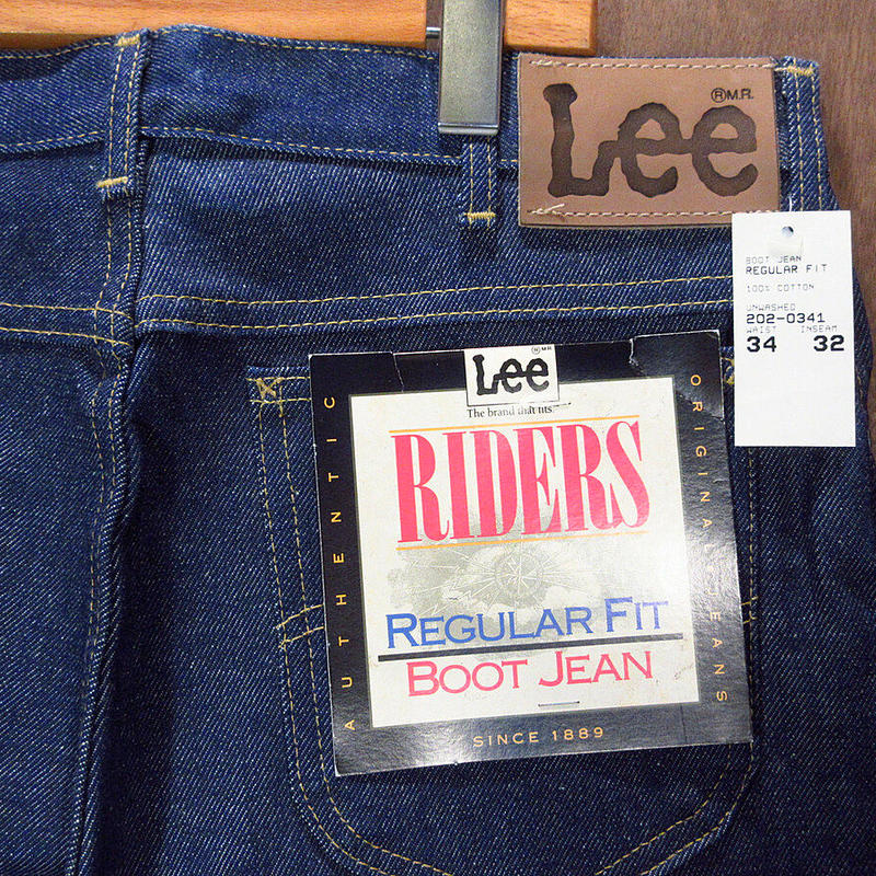 超歓迎 stock dead ブーツカット 202 RIDERS Lee - デニム/ジーンズ 純正・新品 TALON ブーツカット USA製 243 デニムパンツ 70s 美品 Lee デニム/ジーンズ