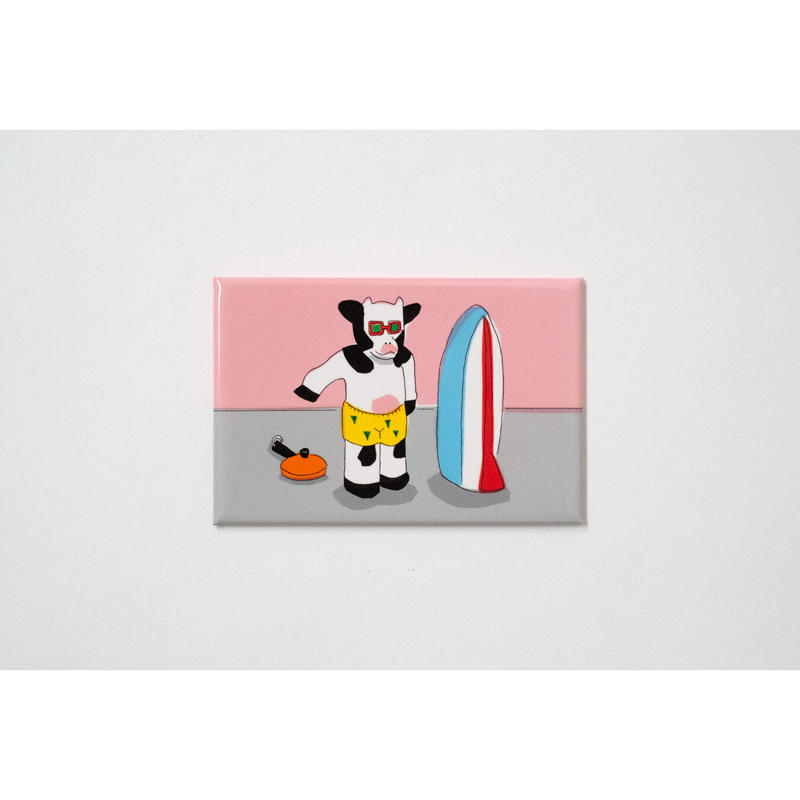 安西水丸 角マグネット うし Crevis Online Store