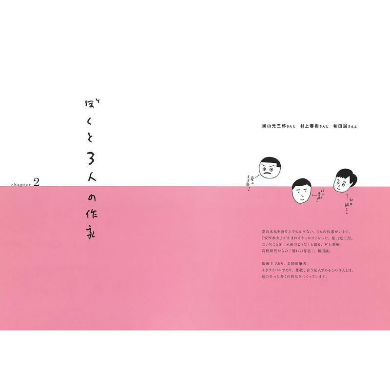 安西水丸 購入特典 作品集 イラストレーター安西水丸 カレンダー付 Crevis