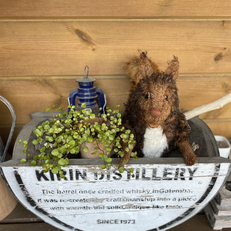 バーレーベンどうぶつ手人形 りすのフェリシタス Kimamaya