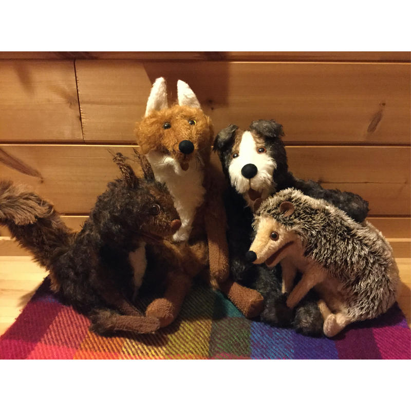 バーレーベンどうぶつ手人形 りすのフェリシタス Kimamaya