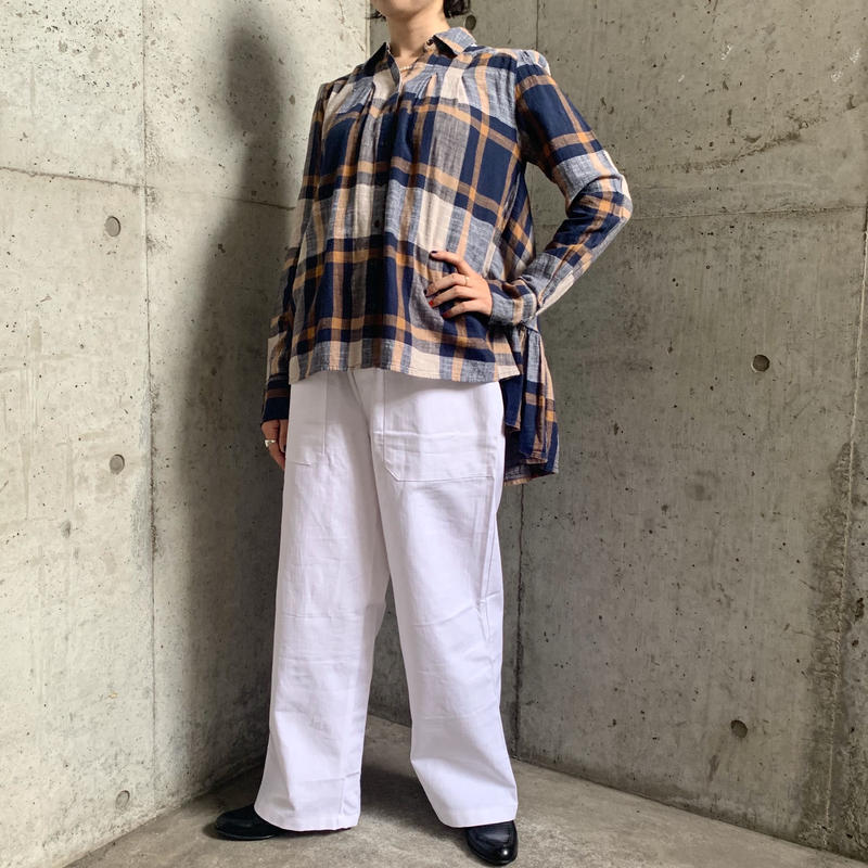 Free People フリルデザイン チェックシャツ 7660 Crunch Ar