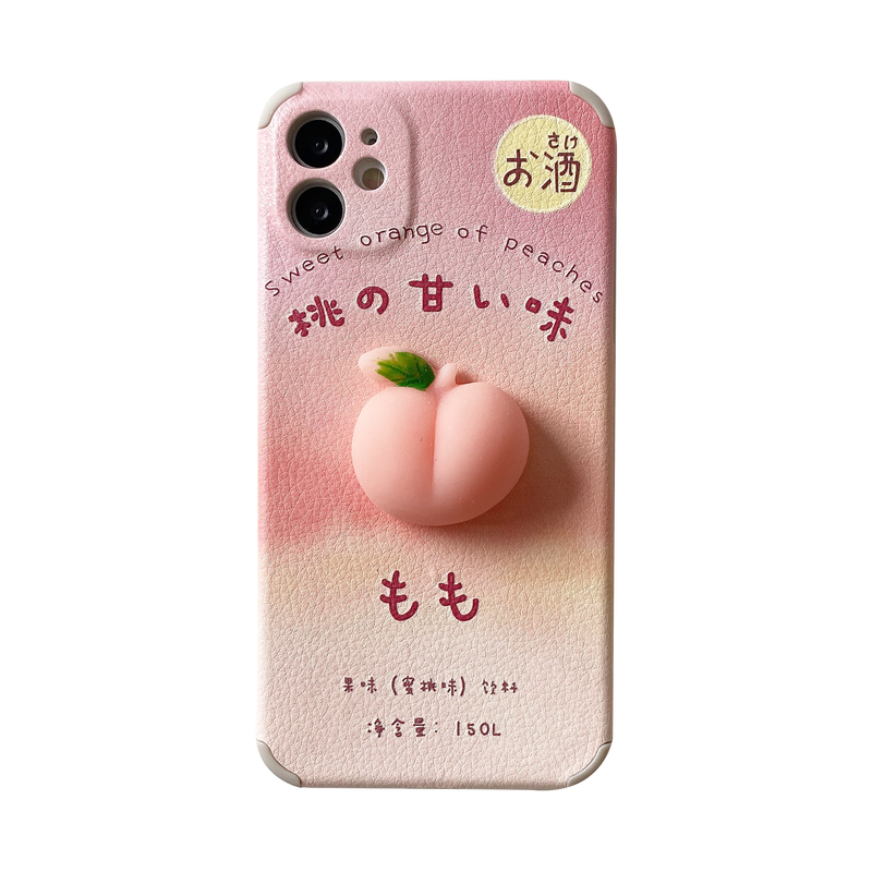 かわいいiphone携帯ケースももiphone11proカバー高品質ソフトシェル Iphone