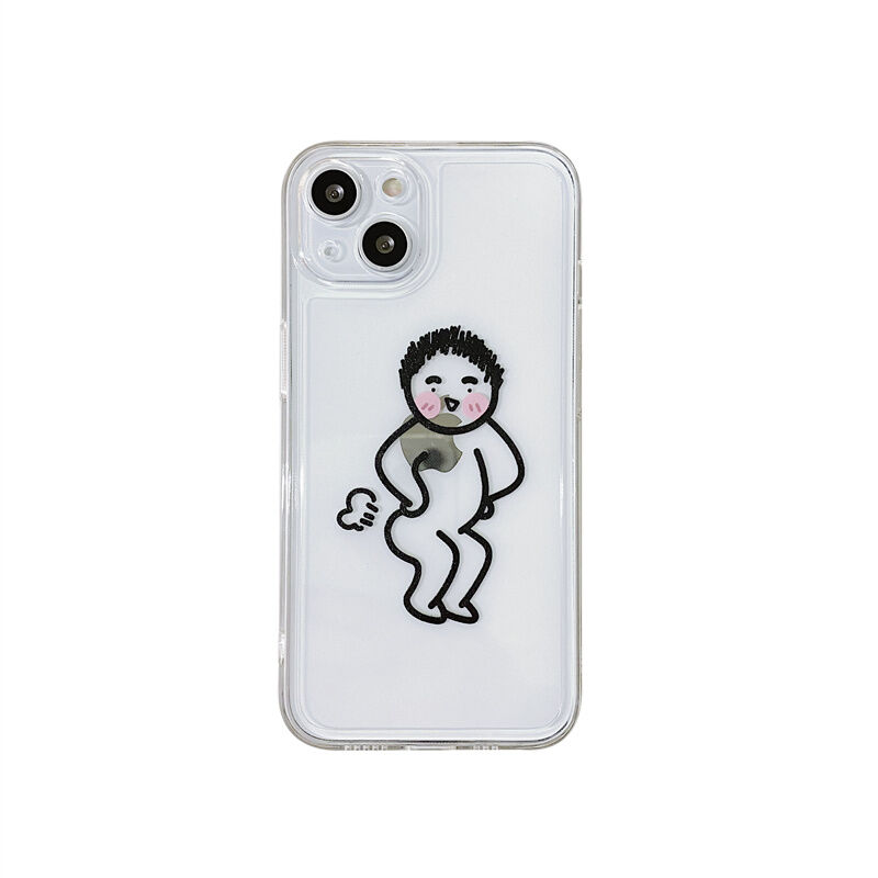 かわいいiphone面白い男の子の女の子電話ケースiphone13 Iphone13proカバ