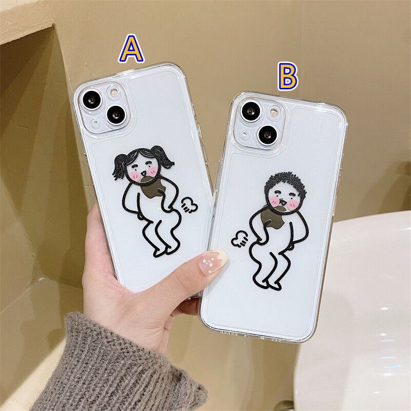 かわいいiphone面白い男の子の女の子電話ケースiphone13 Iphone13proカバ