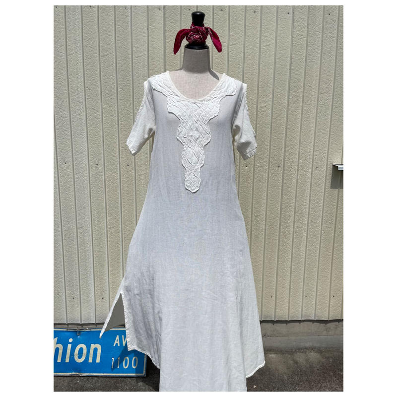 Off White Linen One Piece 399 The Cast