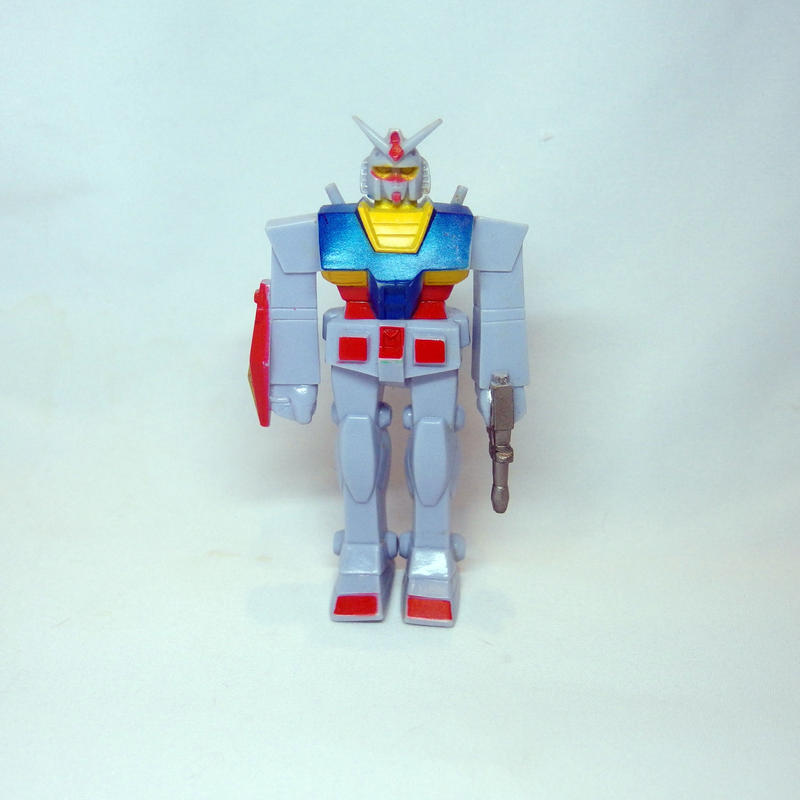 クローバー ガンダムソフビ 灰色成型 駄玩具堂 Dagangudo