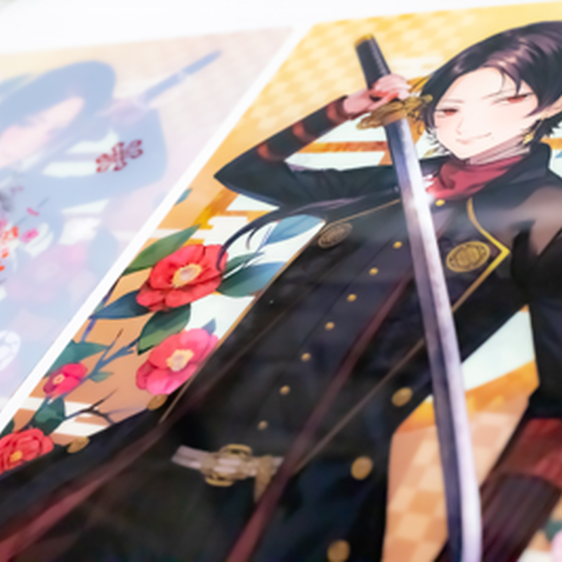 刀剣乱舞 Online 描き下ろしイラストa4クリアファイル 加州清光 令和三年度 夏季特