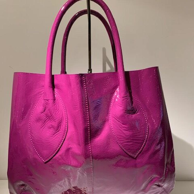 エナメルトートバッグ Rose Ginza Daikokuya