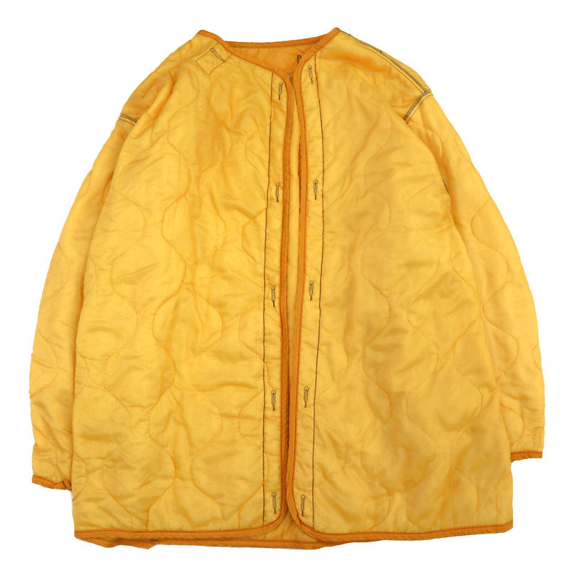 80 S Us Army M 65 フィッシュテール モッズコート ライナー Yellow