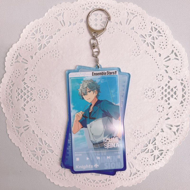あんさんぶるスターズ 中国限定 両面アクリルキーホルダー C Ver 3 瀬名泉 中古グ