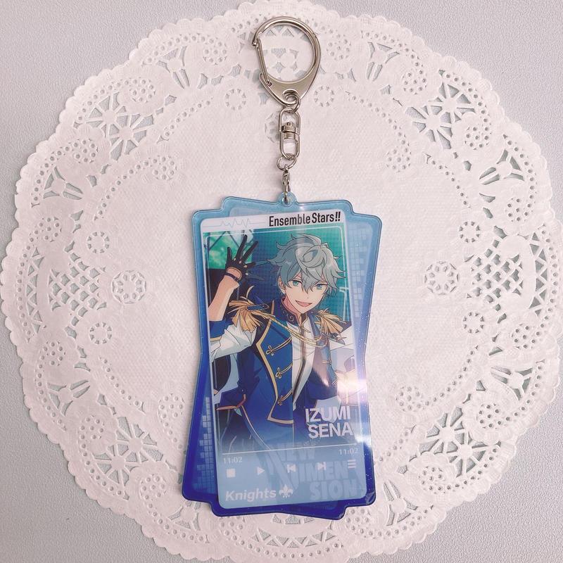 あんさんぶるスターズ 中国限定 両面アクリルキーホルダー C Ver 3 瀬名泉 中古グ