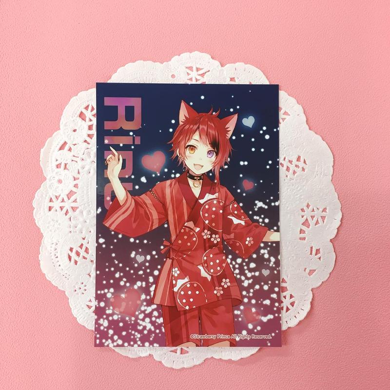 すとぷり ラッピング In ファミリーマート池袋 ラッピング店舗限定 ランダムブロマイド 莉犬